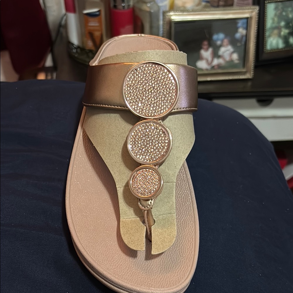 Elegant Women's Sandals with Rhinestone Accents